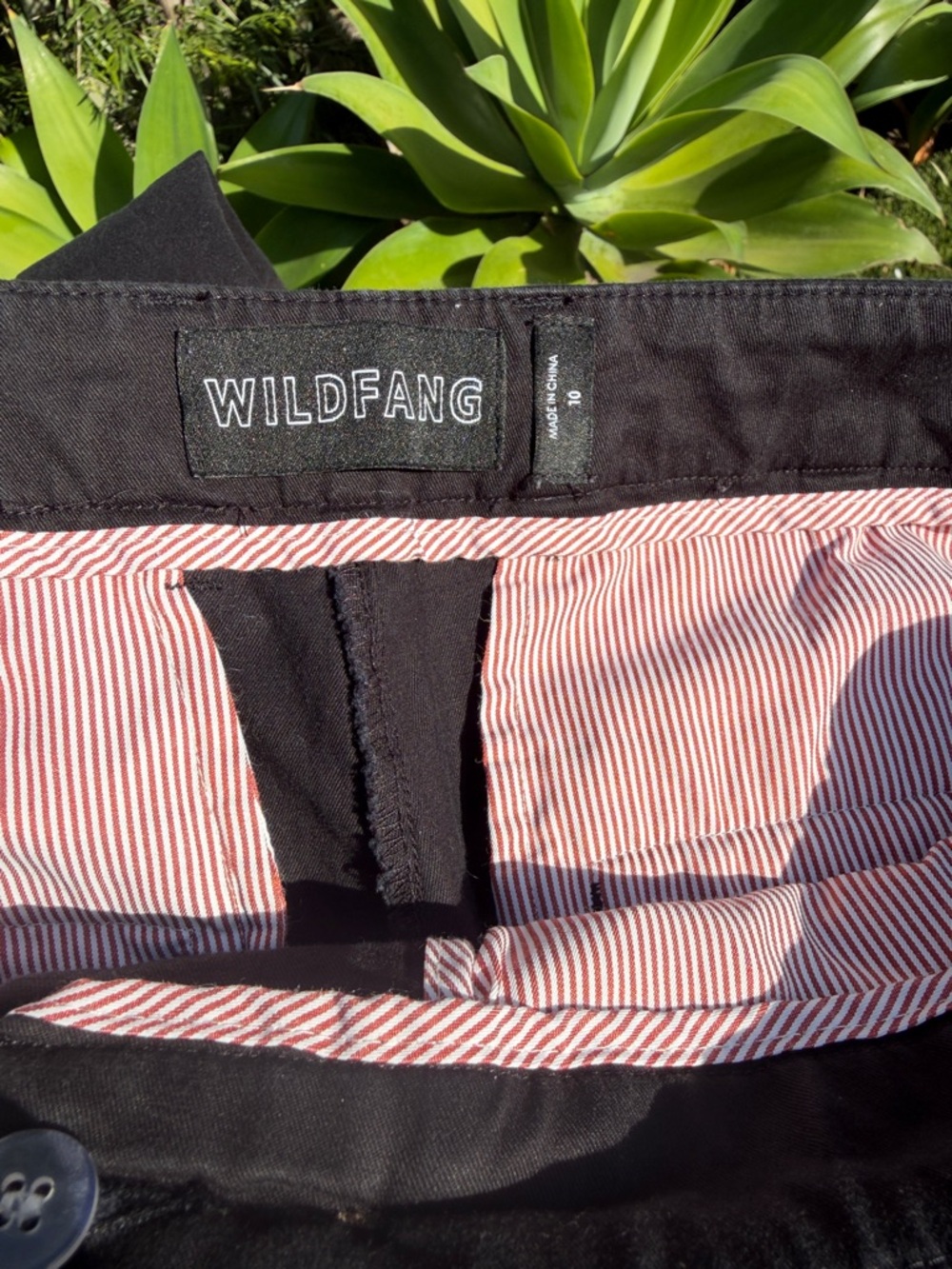 Wildfang Black Essential Trousers - Picture 5 of 5